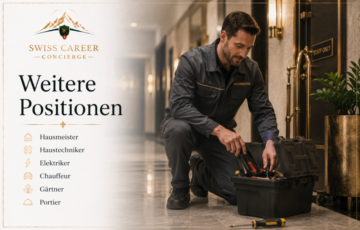 Hausmeister Haustechniker Elektriker Chauffeur Gärtner Portier